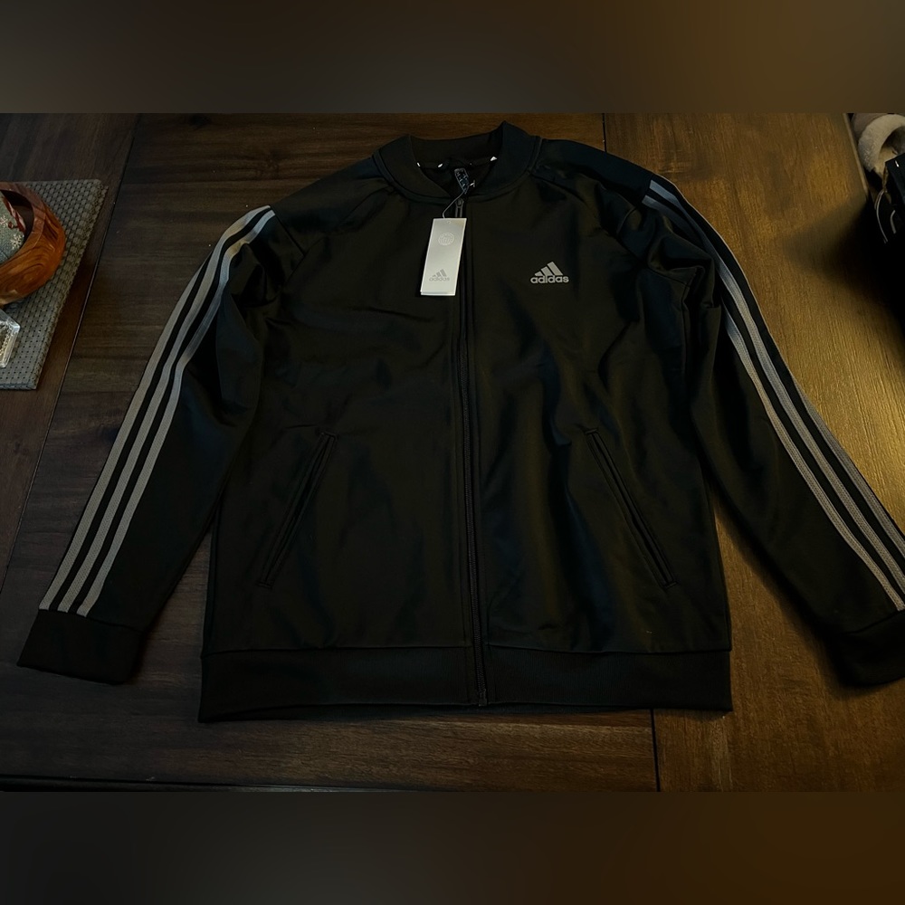 Adidas Track Jacket Size Large- with tags